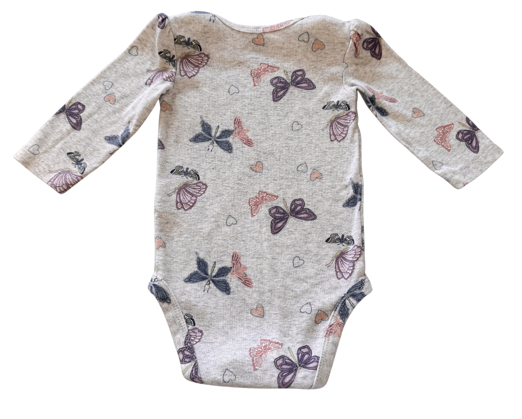 Girls 6 Month Long Sleeve Onesie