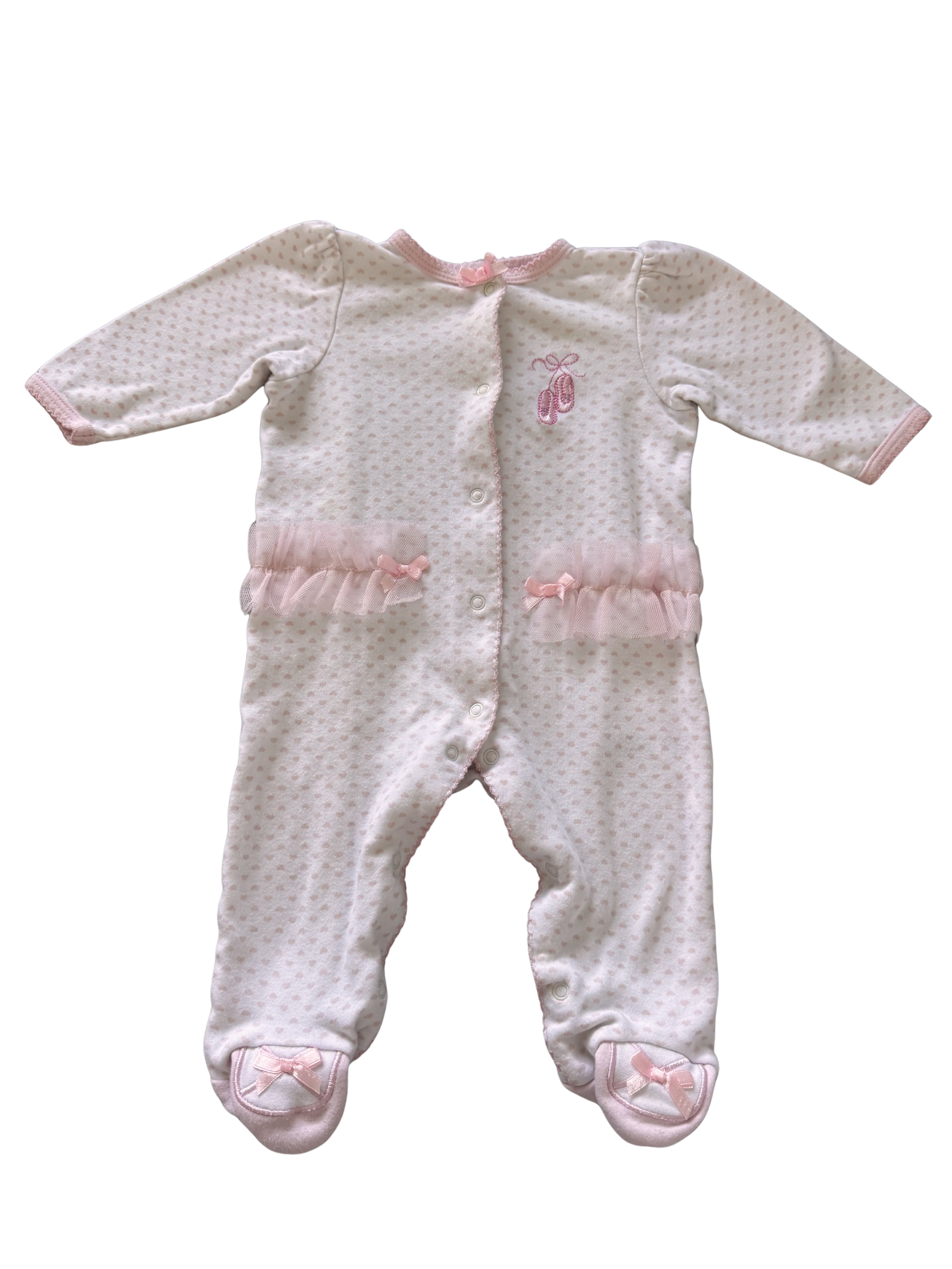 Girls 6 Month Footed Pajamas
