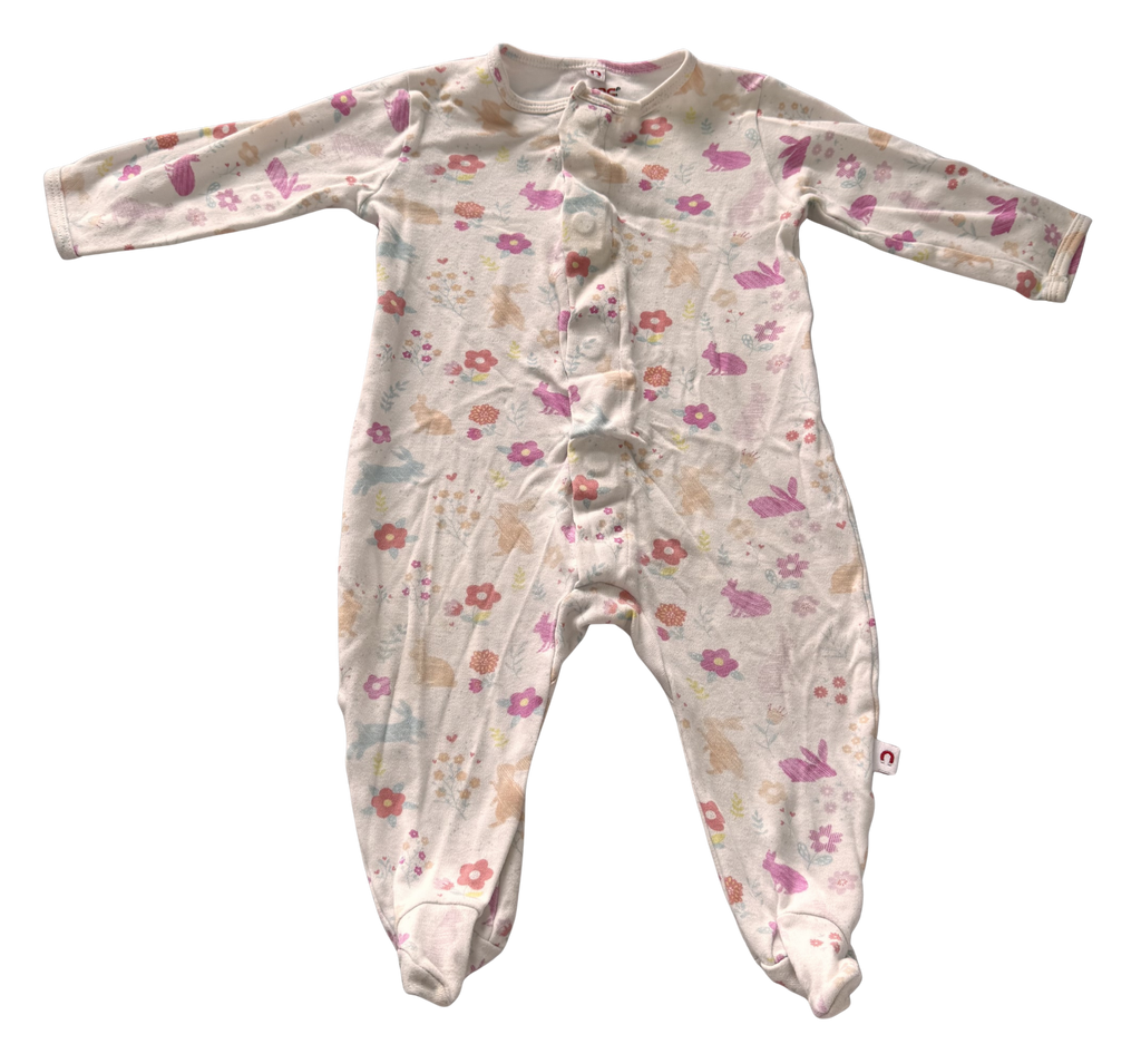 Girls 6-9 Month Footed Pajamas