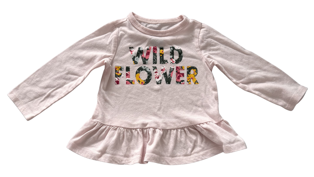 Girls 6-9 Month Long Sleeve Shirt
