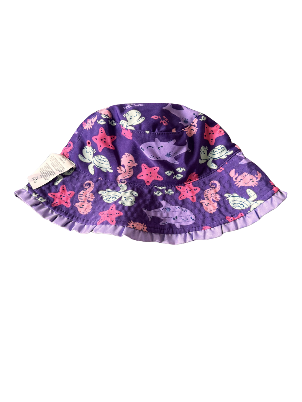 Girls Reversible Summer Hat 4T