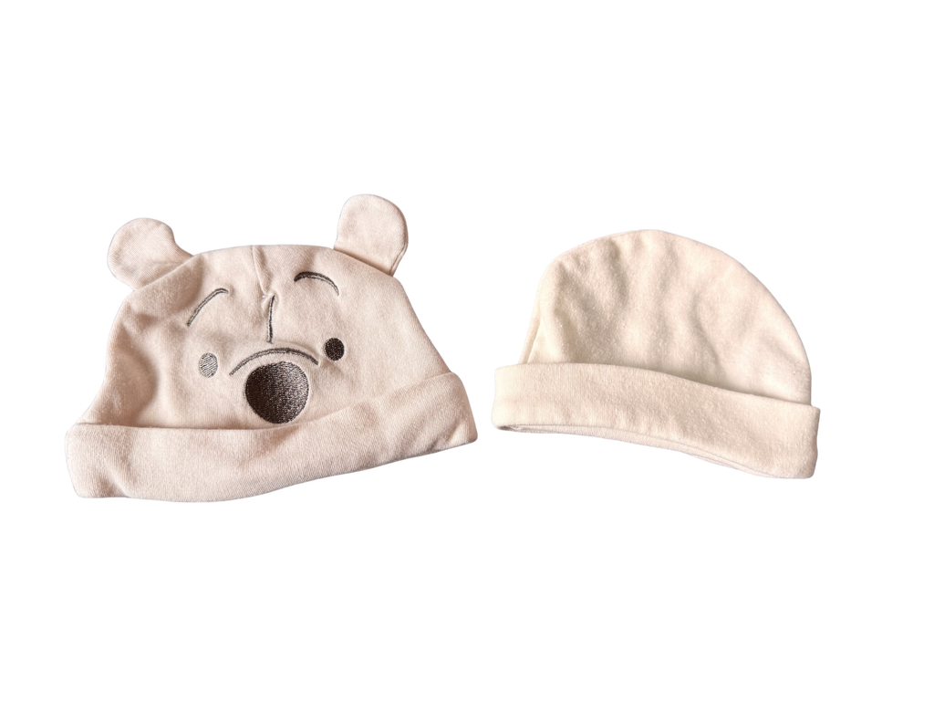 Children's Hats 0-6 Month - 2-Pack