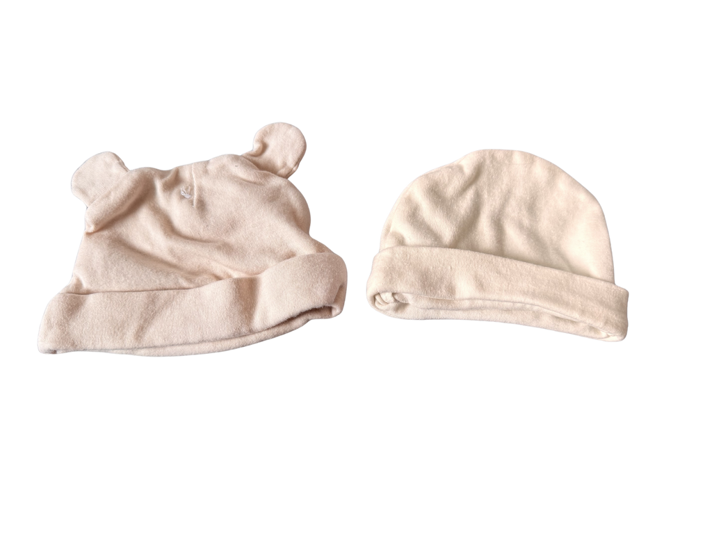 Children's Hats 0-6 Month - 2-Pack