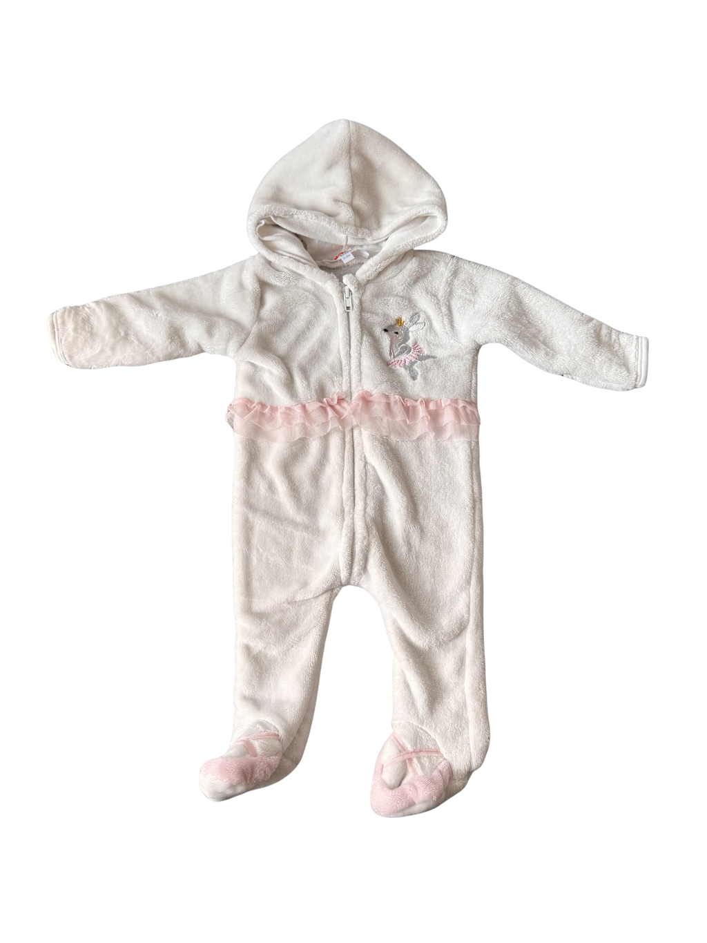 Girls 0-3 Month Cosy Onesie