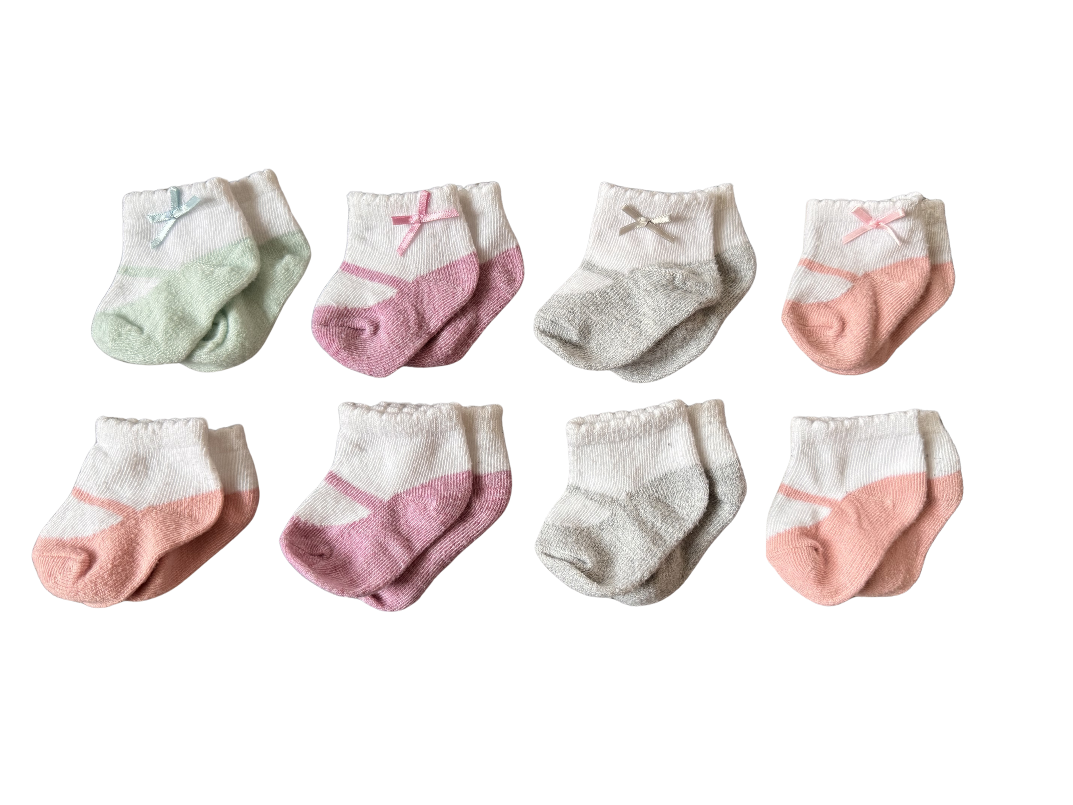 Baby Girls 8-Pack Socks
