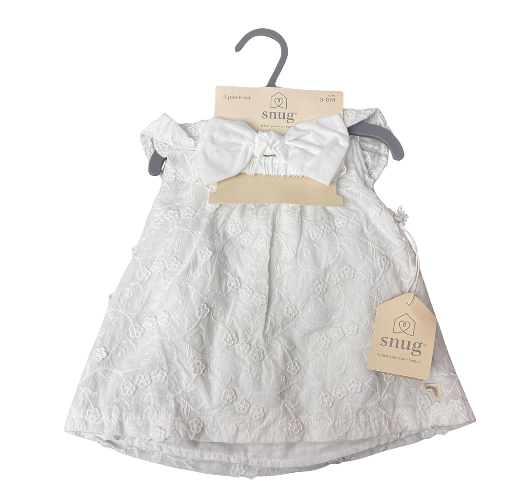Girls 3-Piece Dress Outfit - BNWT