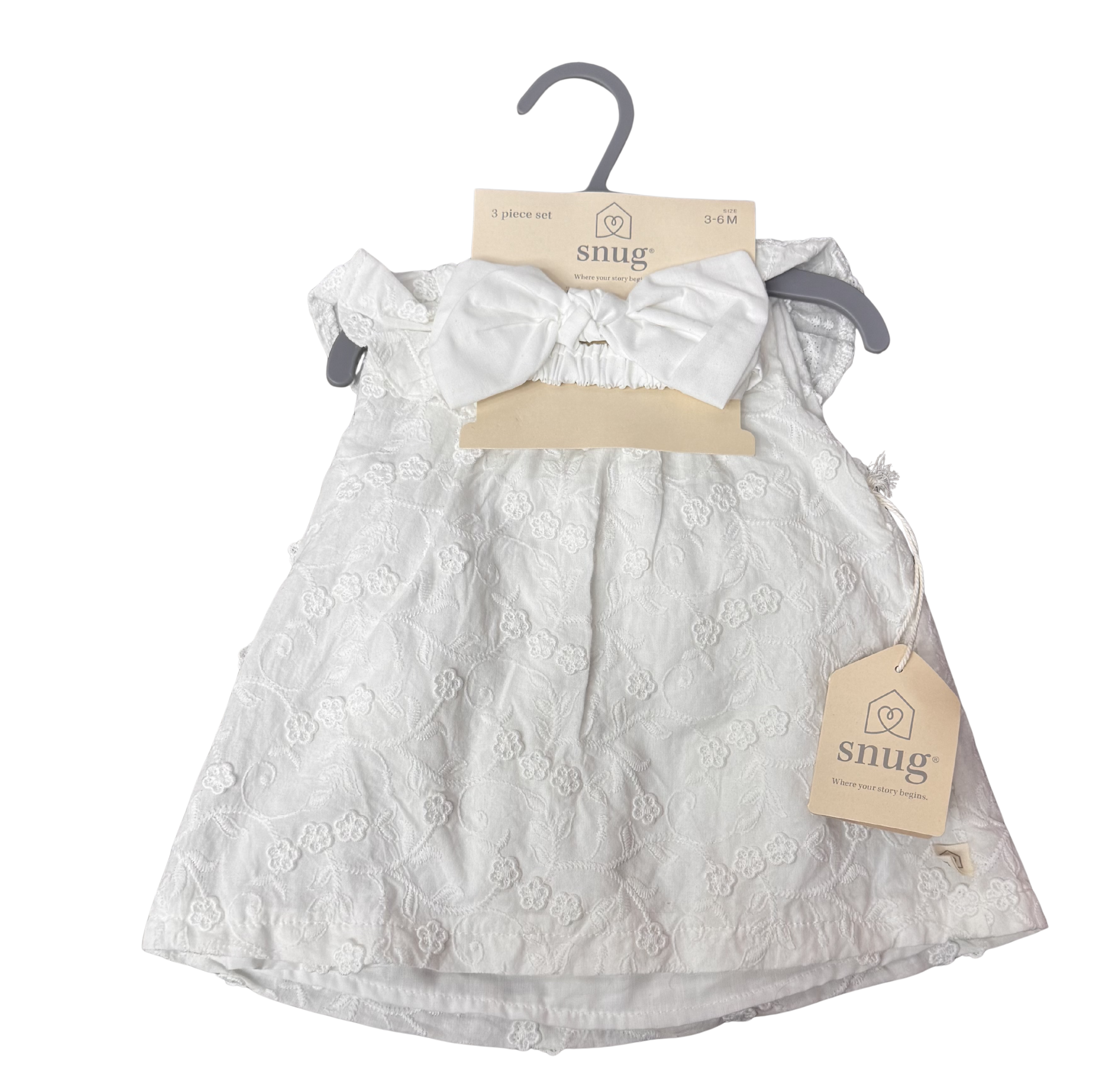 Girls 3-Piece Dress Outfit - BNWT