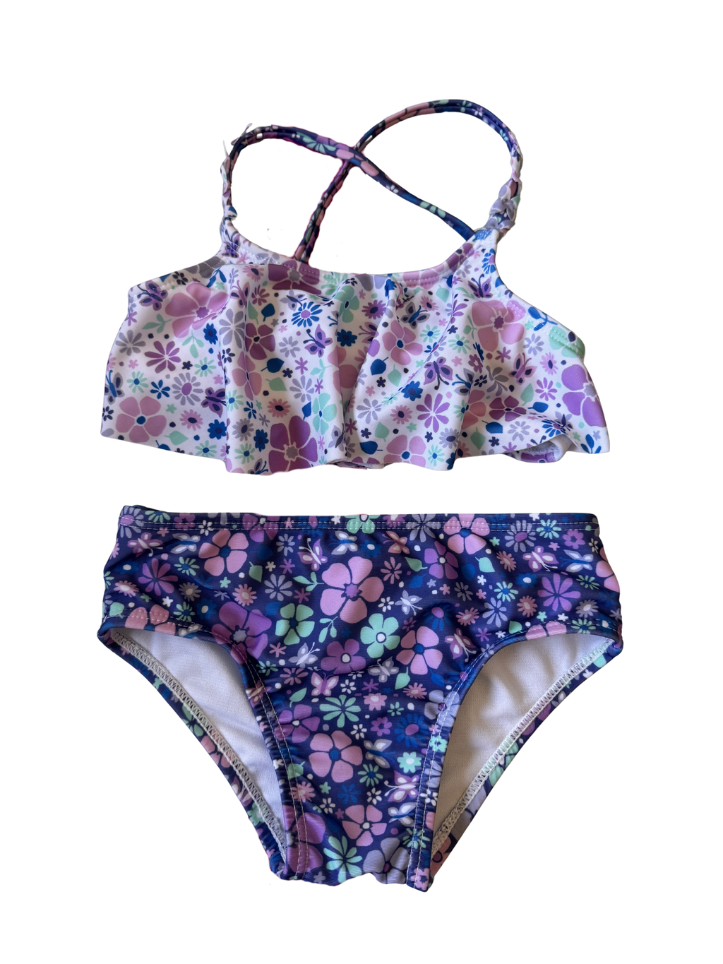 Girls 2-Piece Bathing Suit Size 3T