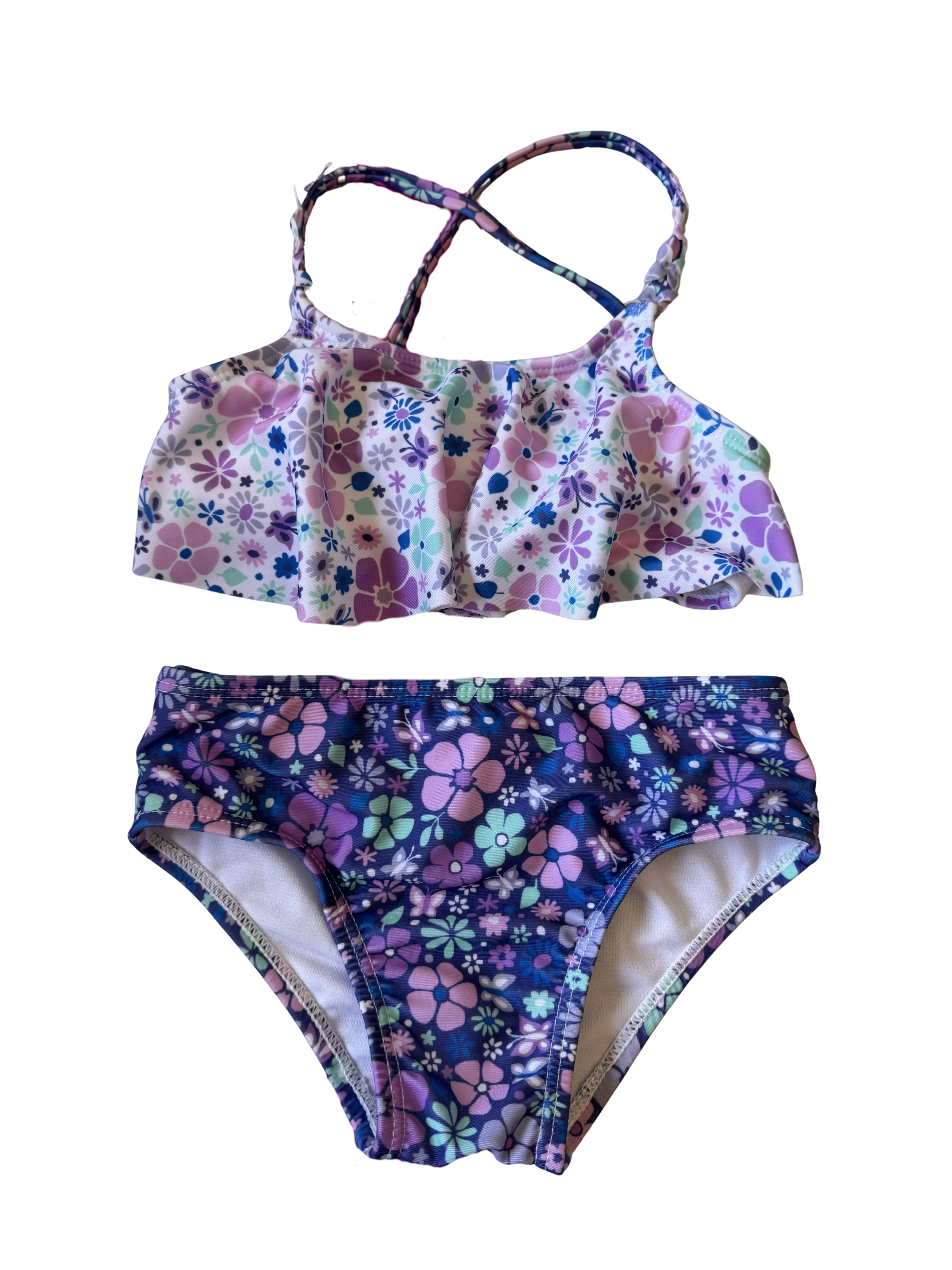 Girls 2-Piece Bathing Suit Size 3T