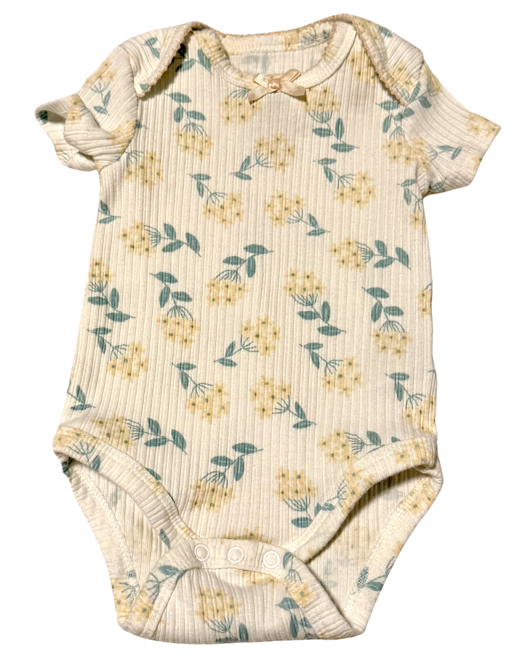 Girls 3-6 Month Short Sleeve Onesie