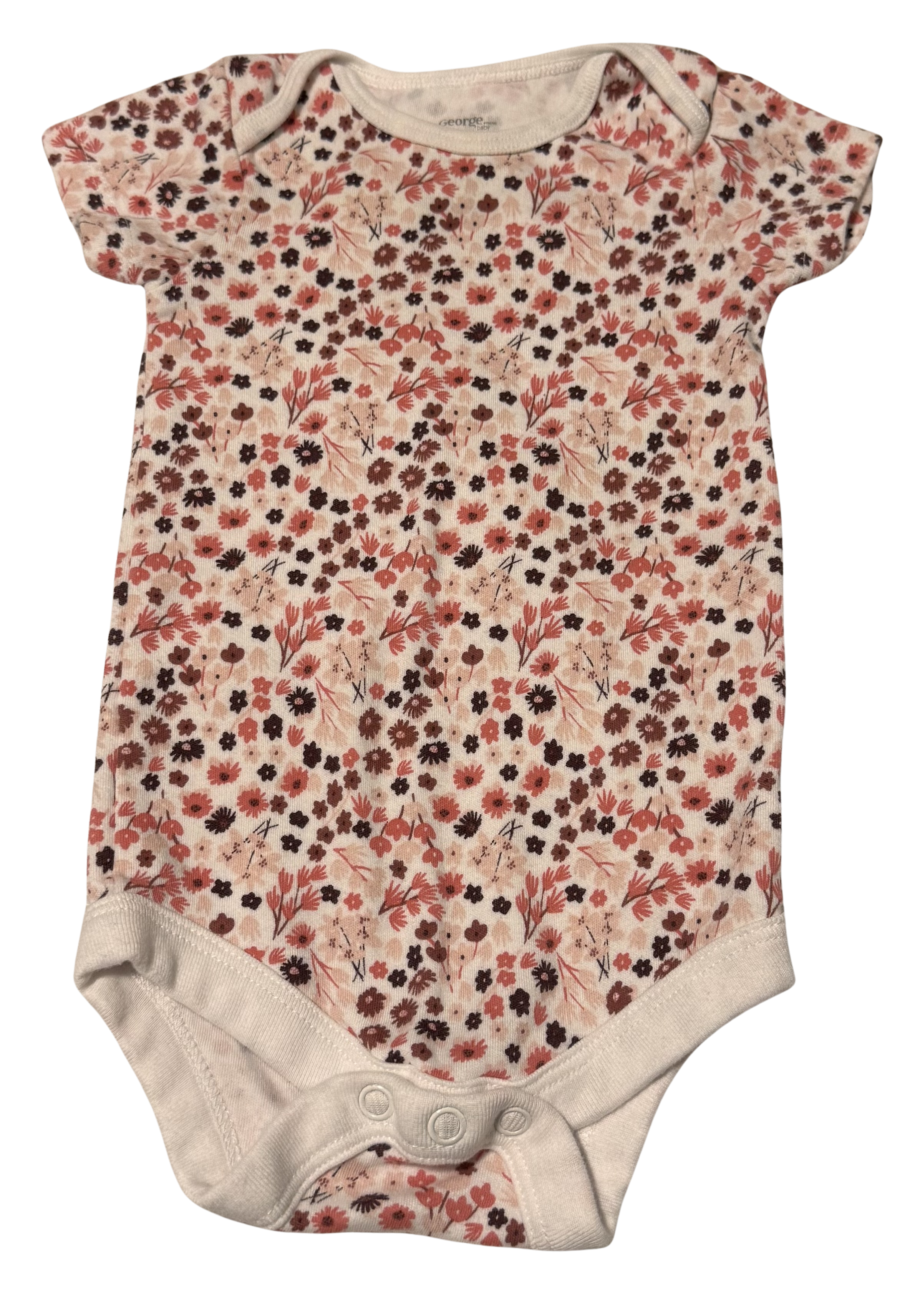 Girls 3-6 Month Short Sleeve Onesie