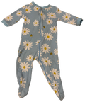 Girls 3-6 Month Footed Pajamas with Zipper