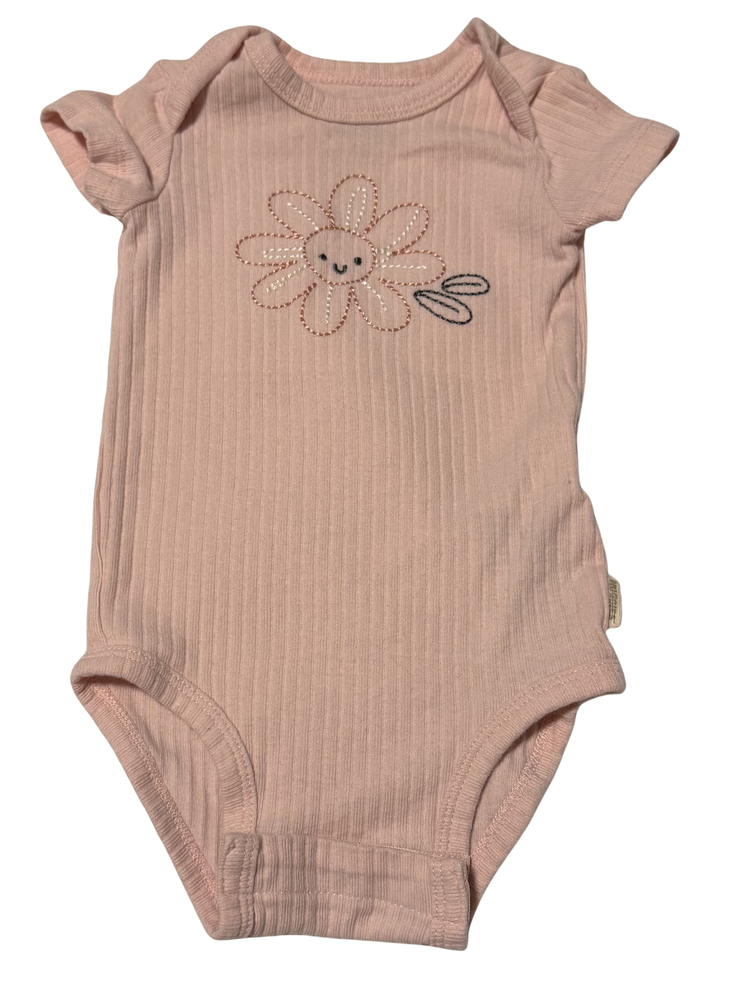 Girls 3 Month Short Sleeve Onesie