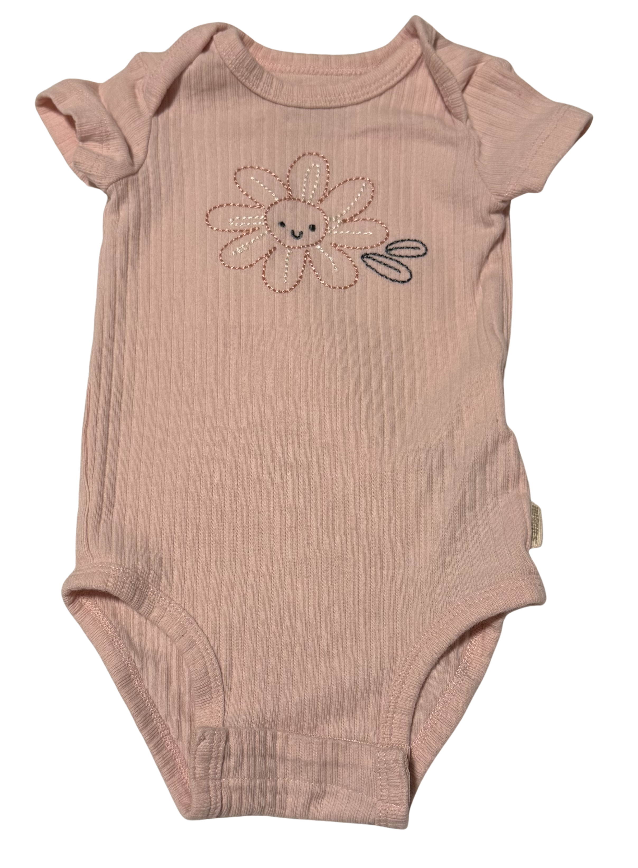 Girls 3 Month Short Sleeve Onesie