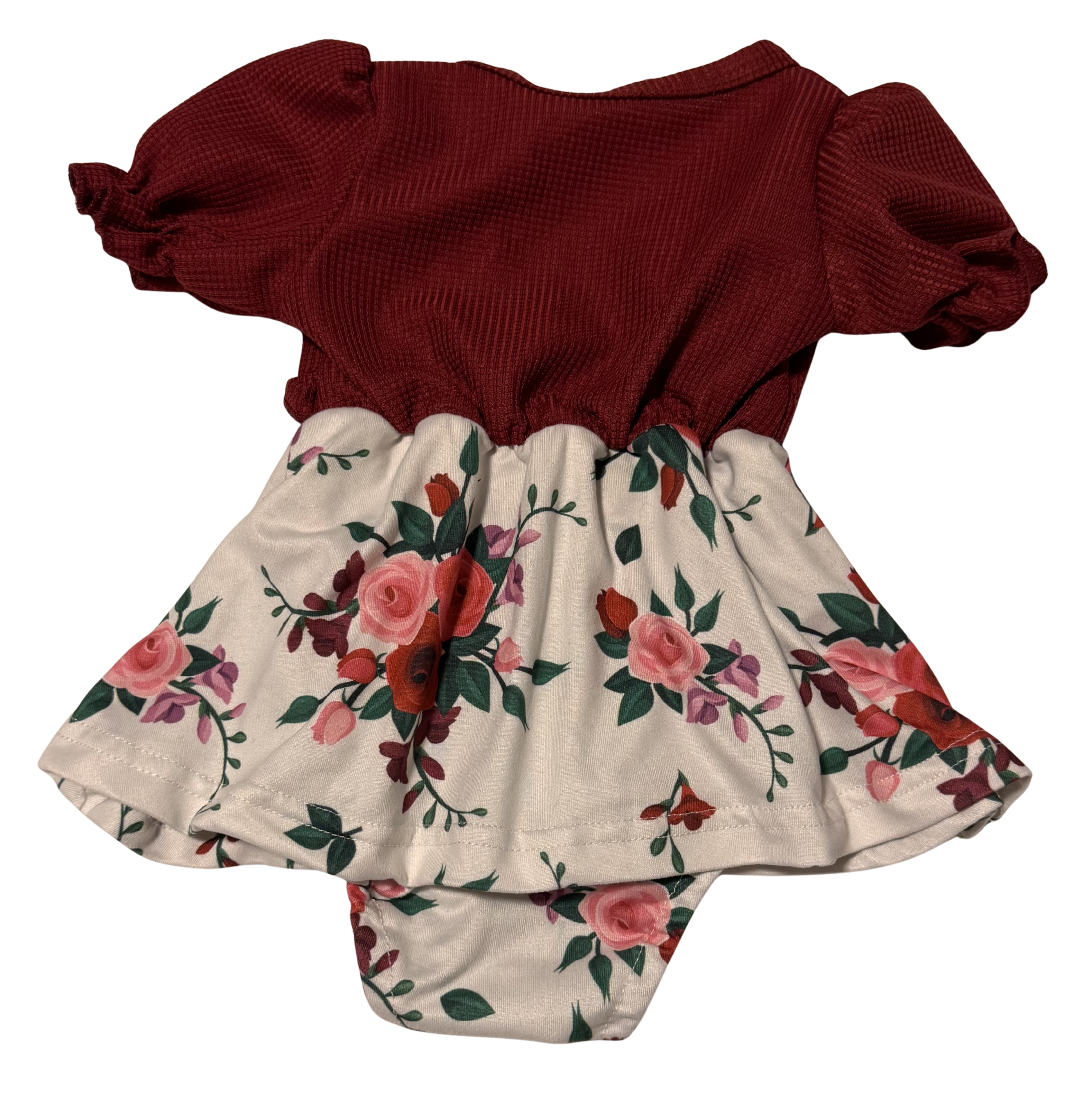 Girls 3-6 Month Dress Onesie with Cardigan