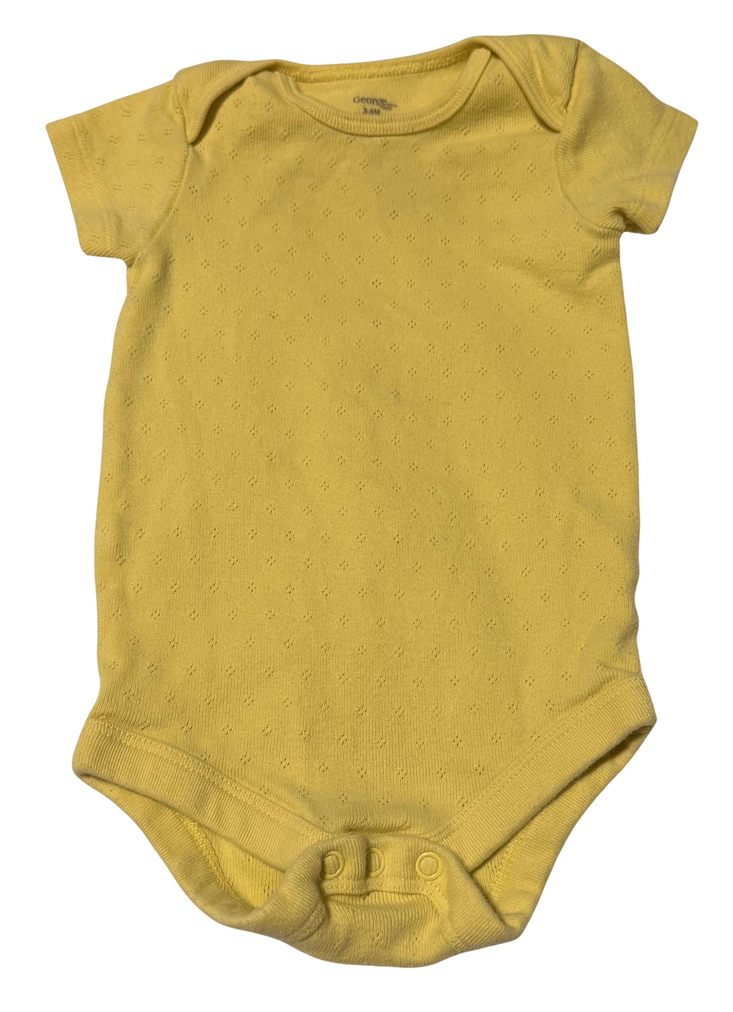 Girls 3-6 Month Short Sleeve Onesie