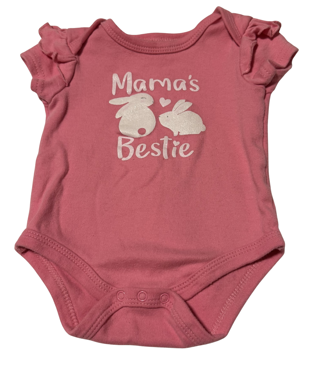 Girls 3-6 Month Short Sleeve Onesie