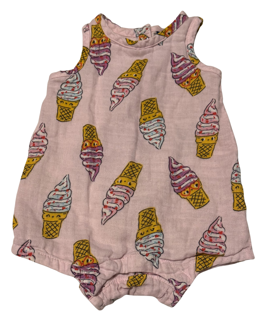 Girls 3-6 Month Romper