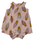 Girls 3-6 Month Romper