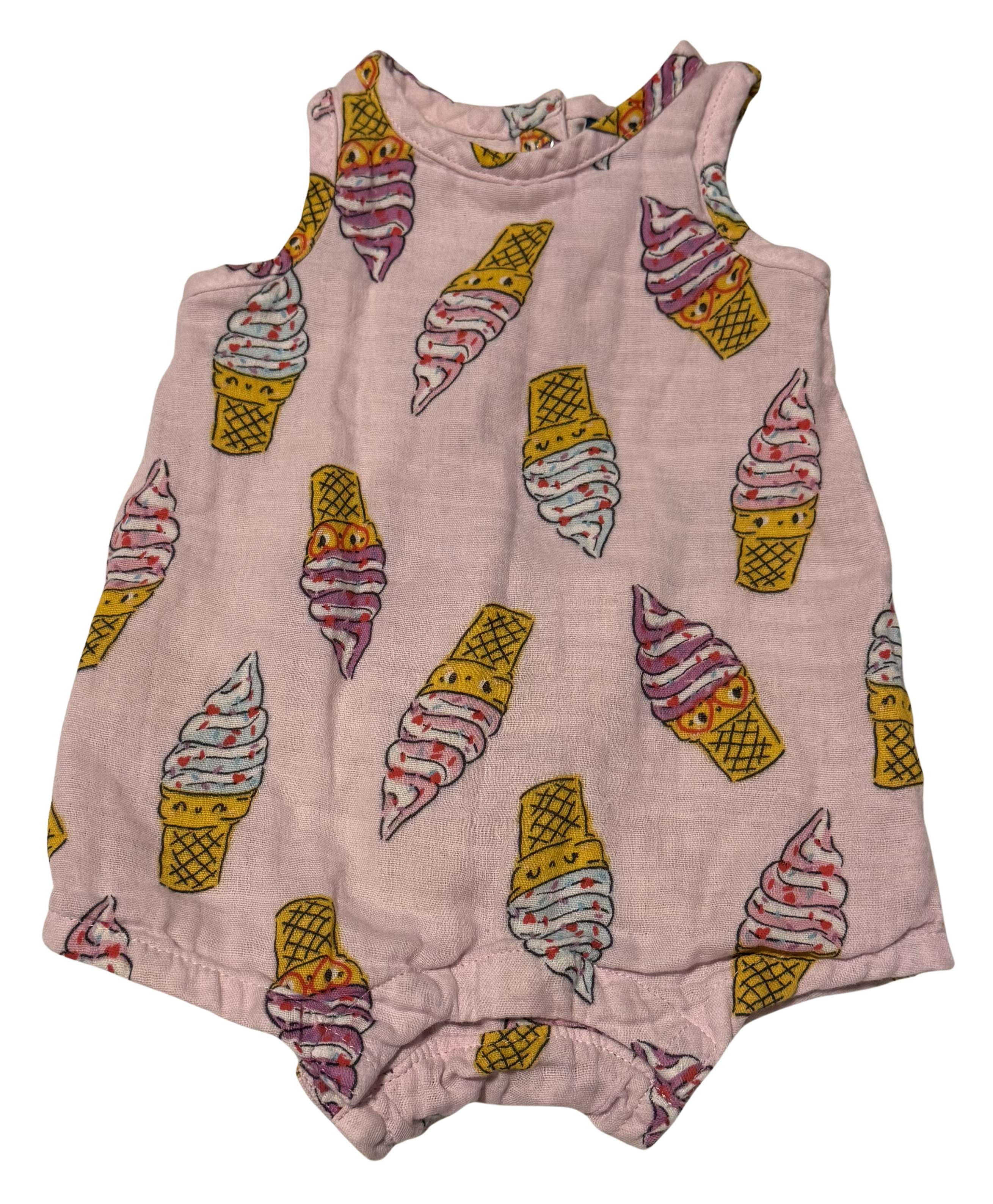 Girls 3-6 Month Romper
