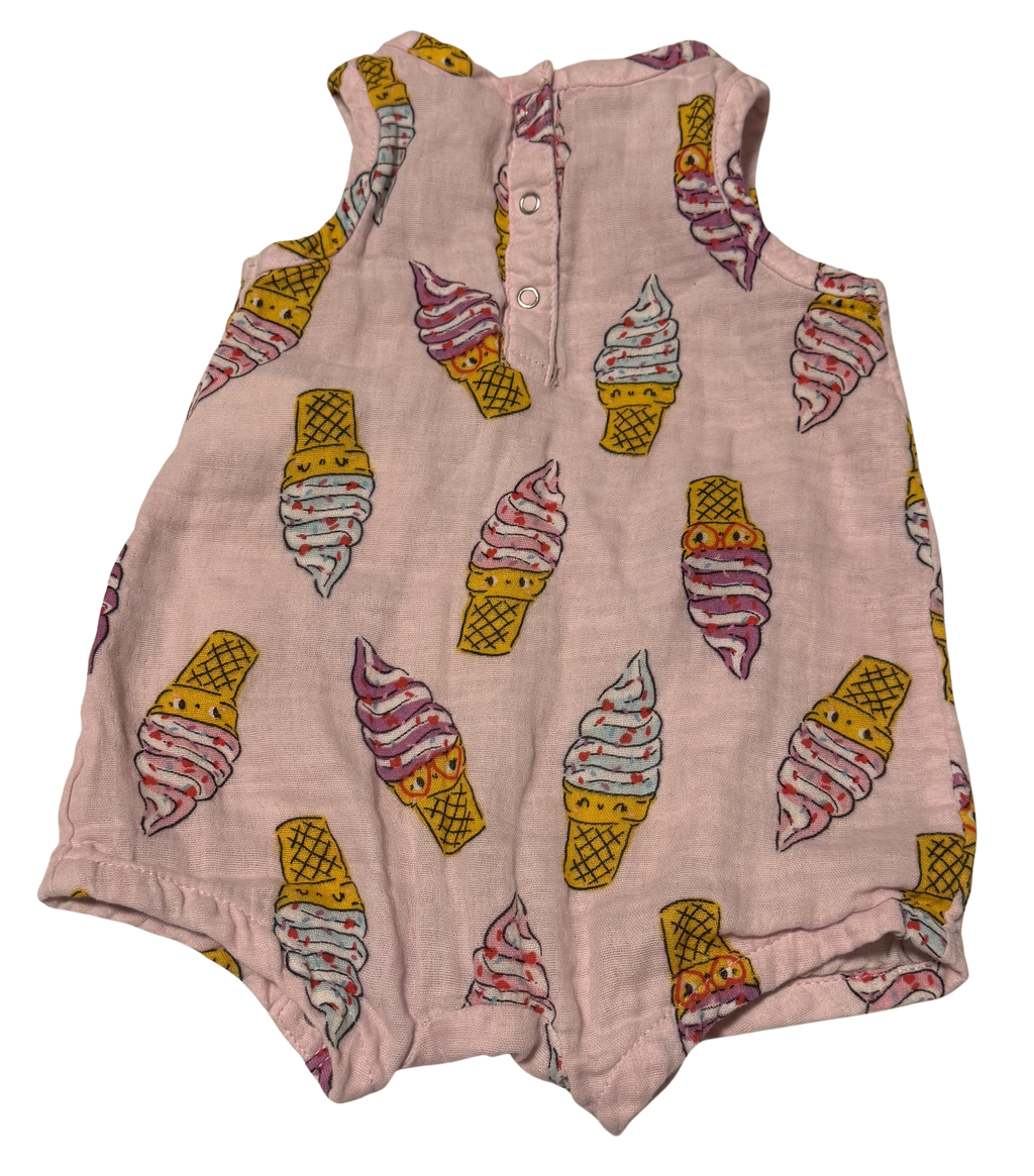Girls 3-6 Month Romper