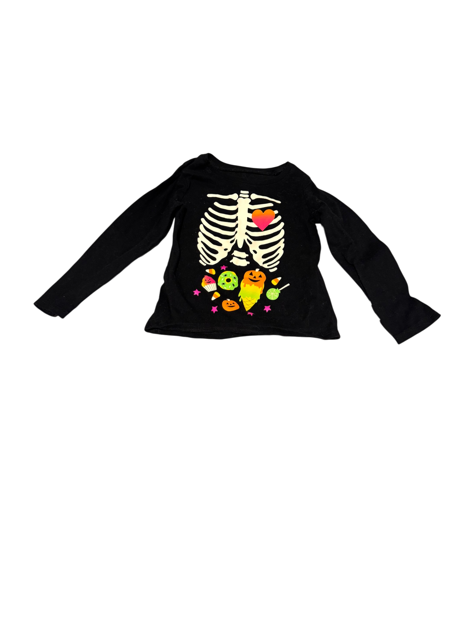 Girls 3T Long Sleeve Halloween Shirt