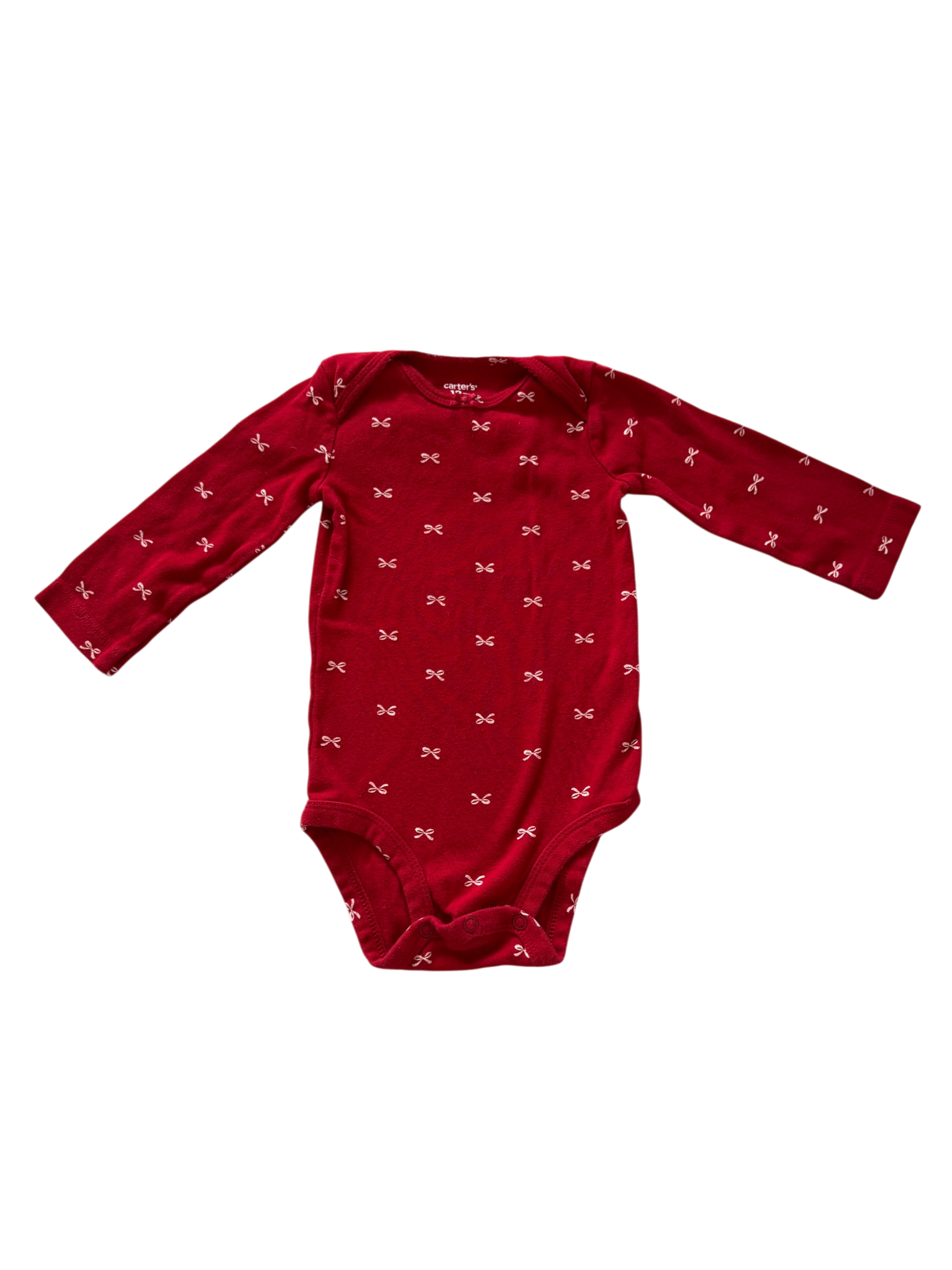 Girls 12 Month Long Sleeve Onesie