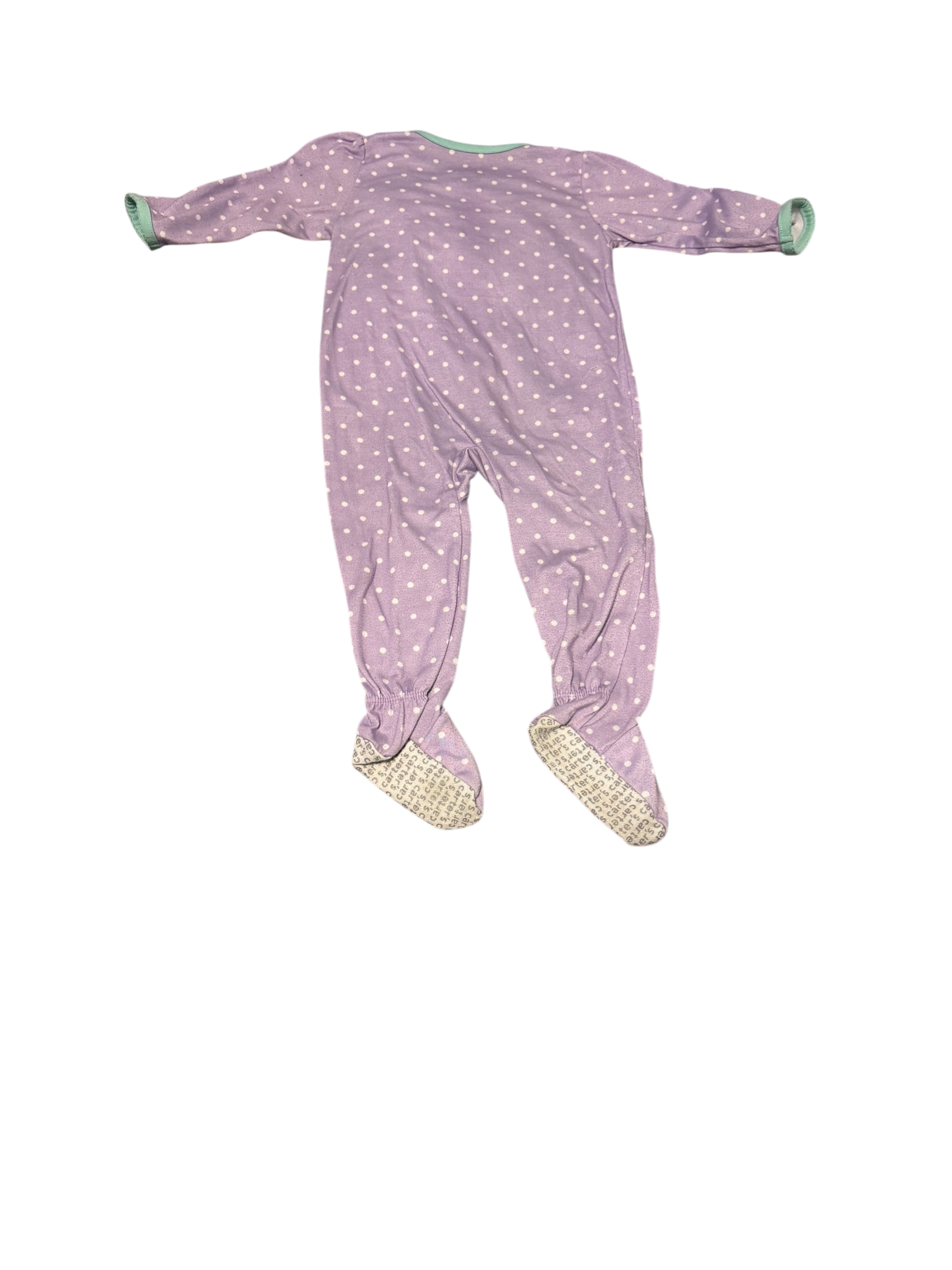 Girls 18 Month Footed Pajamas with Zipper