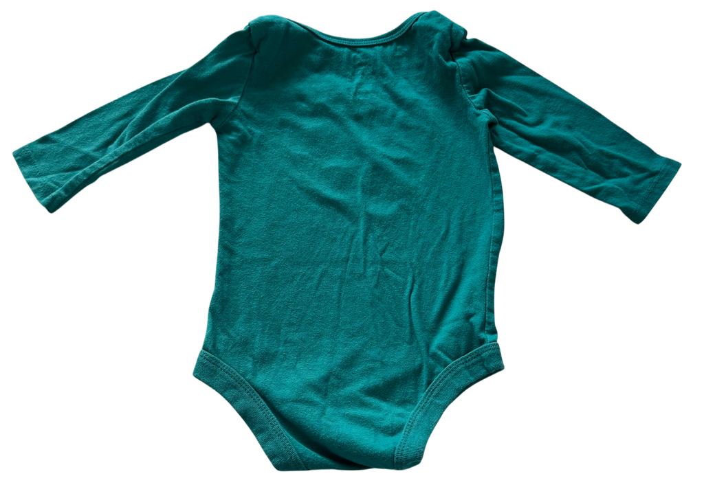 Girls 6-12 Month Long Sleeve Onesie