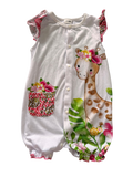 Girls 9-12 Month Short Sleeve Romper