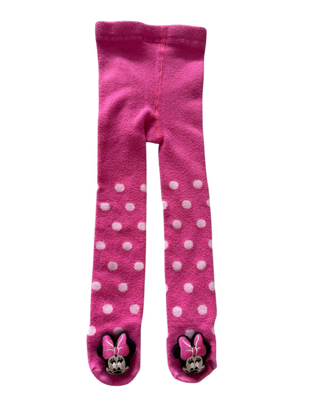 Girls 6-12 Month Tights with Minnie Mouse Rattles