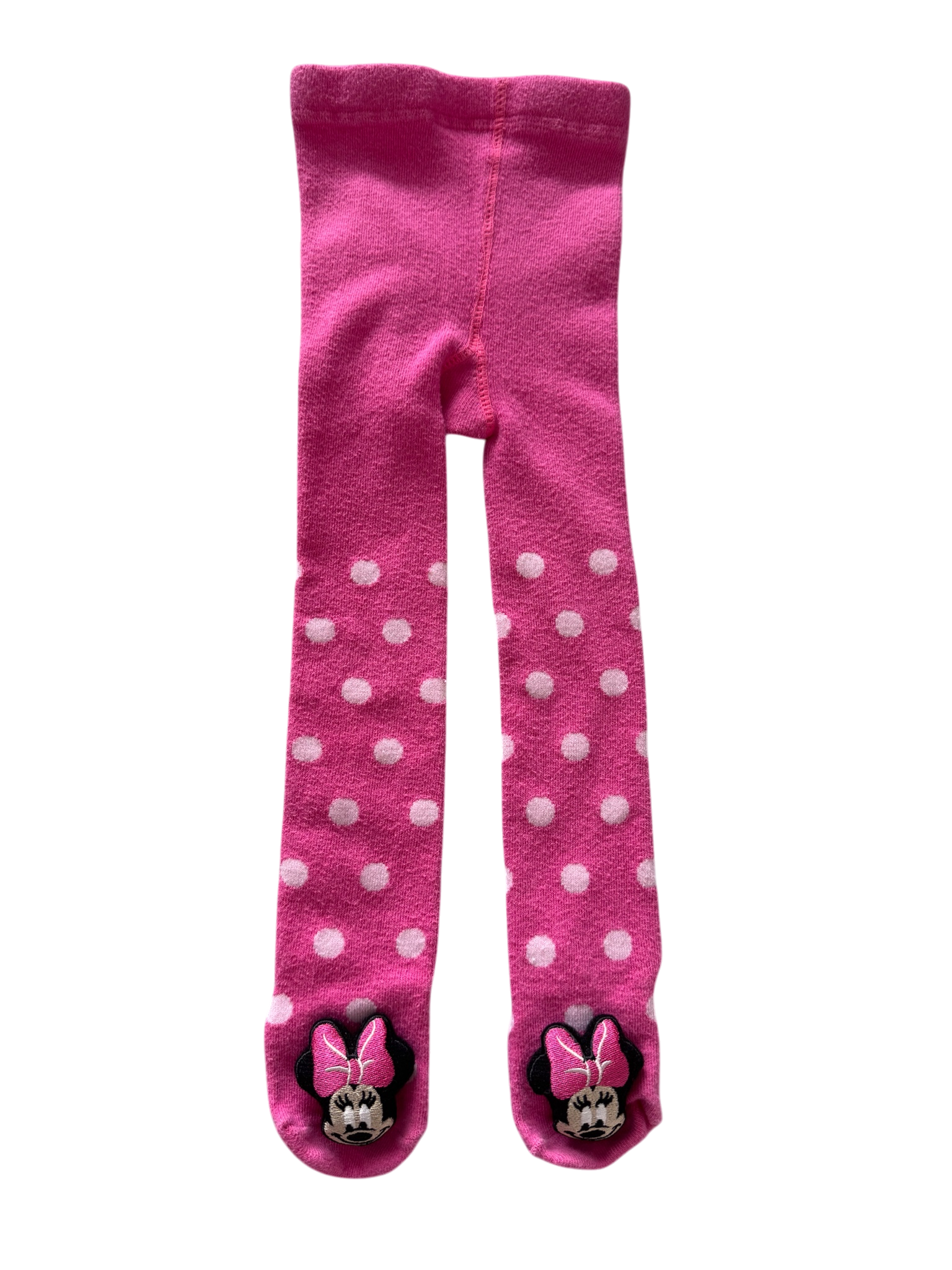 Girls 6-12 Month Tights with Minnie Mouse Rattles