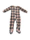 Girls 12 Month Footed Pajamas with Zipper