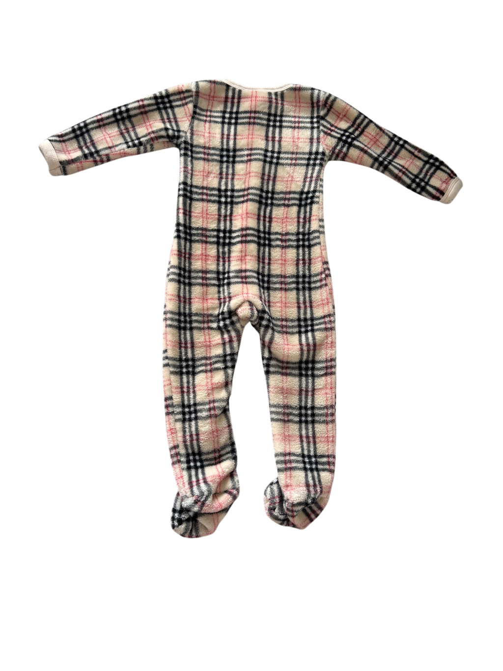 Girls 12 Month Footed Pajamas with Zipper