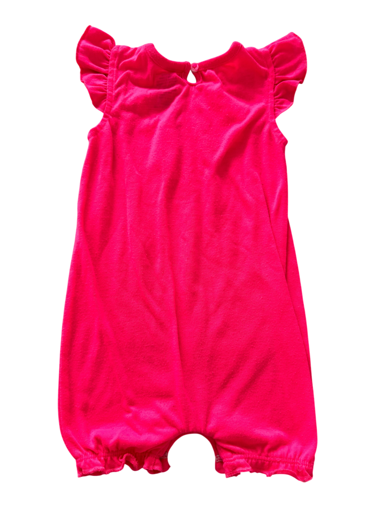 Girls 6-12 Month Short Sleeve Romper