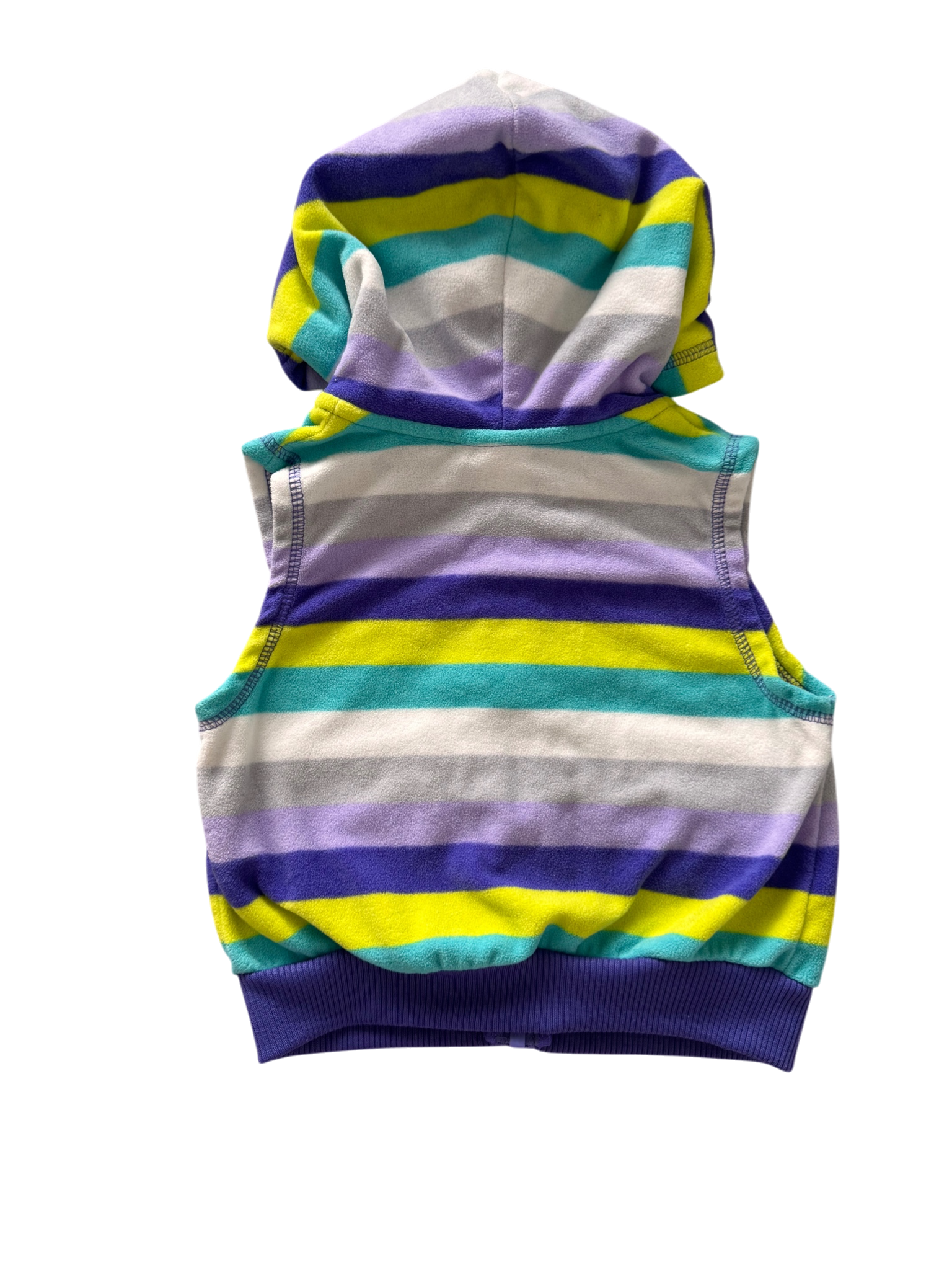 Girls 12 Month Vest with Hood