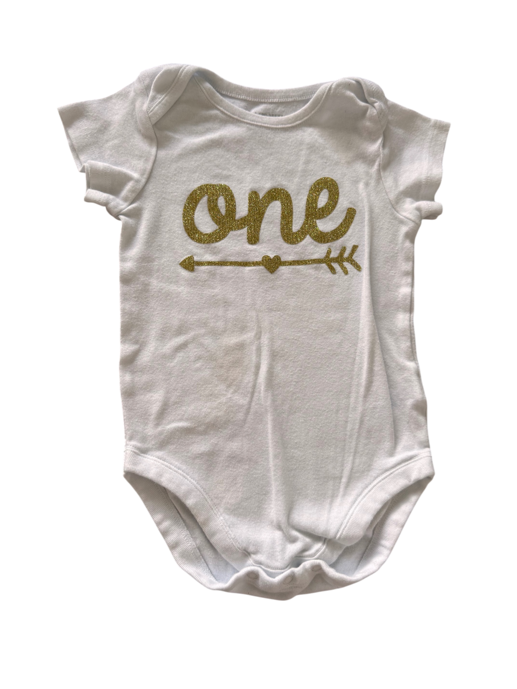 Girls 12-18 Month Short Sleeve Onesie