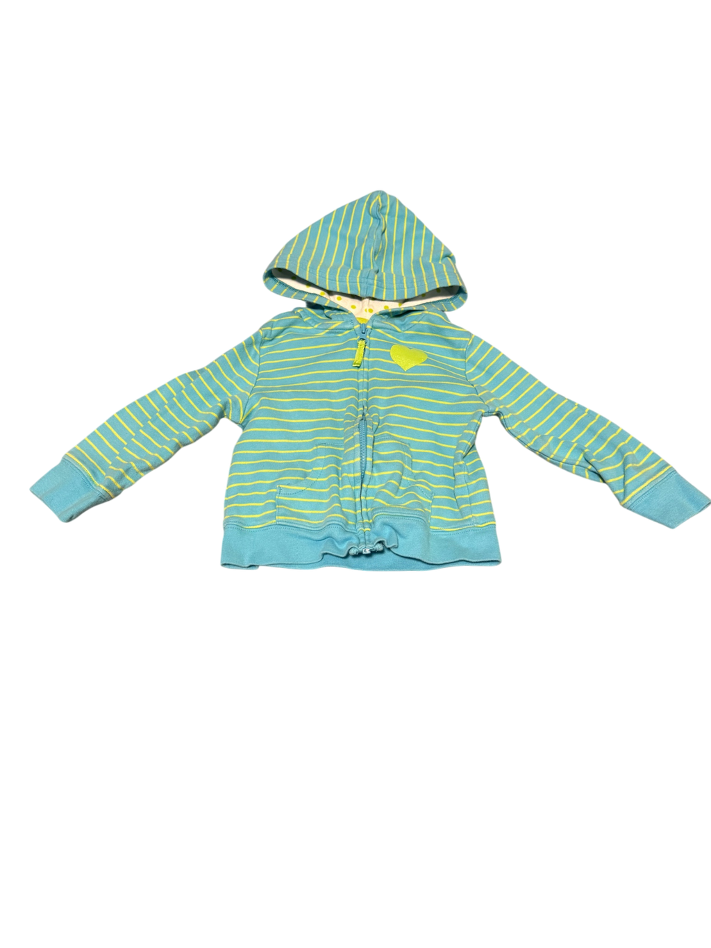 Girls 18 Month Zip Up Hoodie
