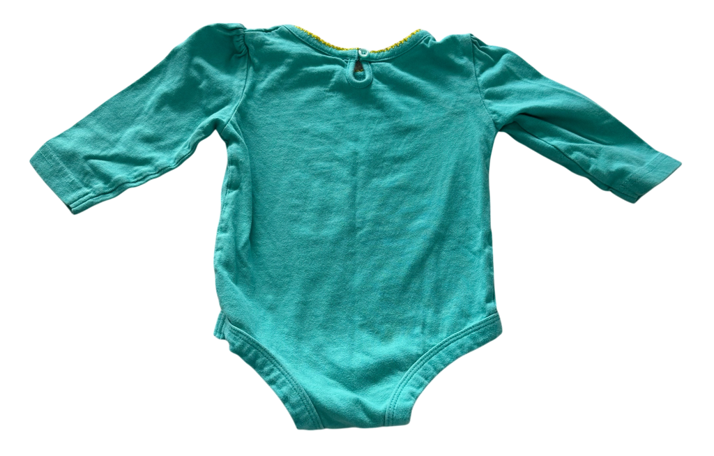 Girls 6-12 Month Long Sleeve Onesie
