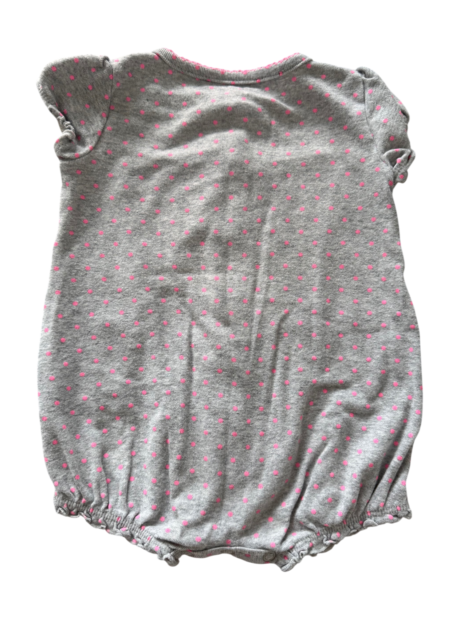 Girls 9 Month Short Sleeve Romper