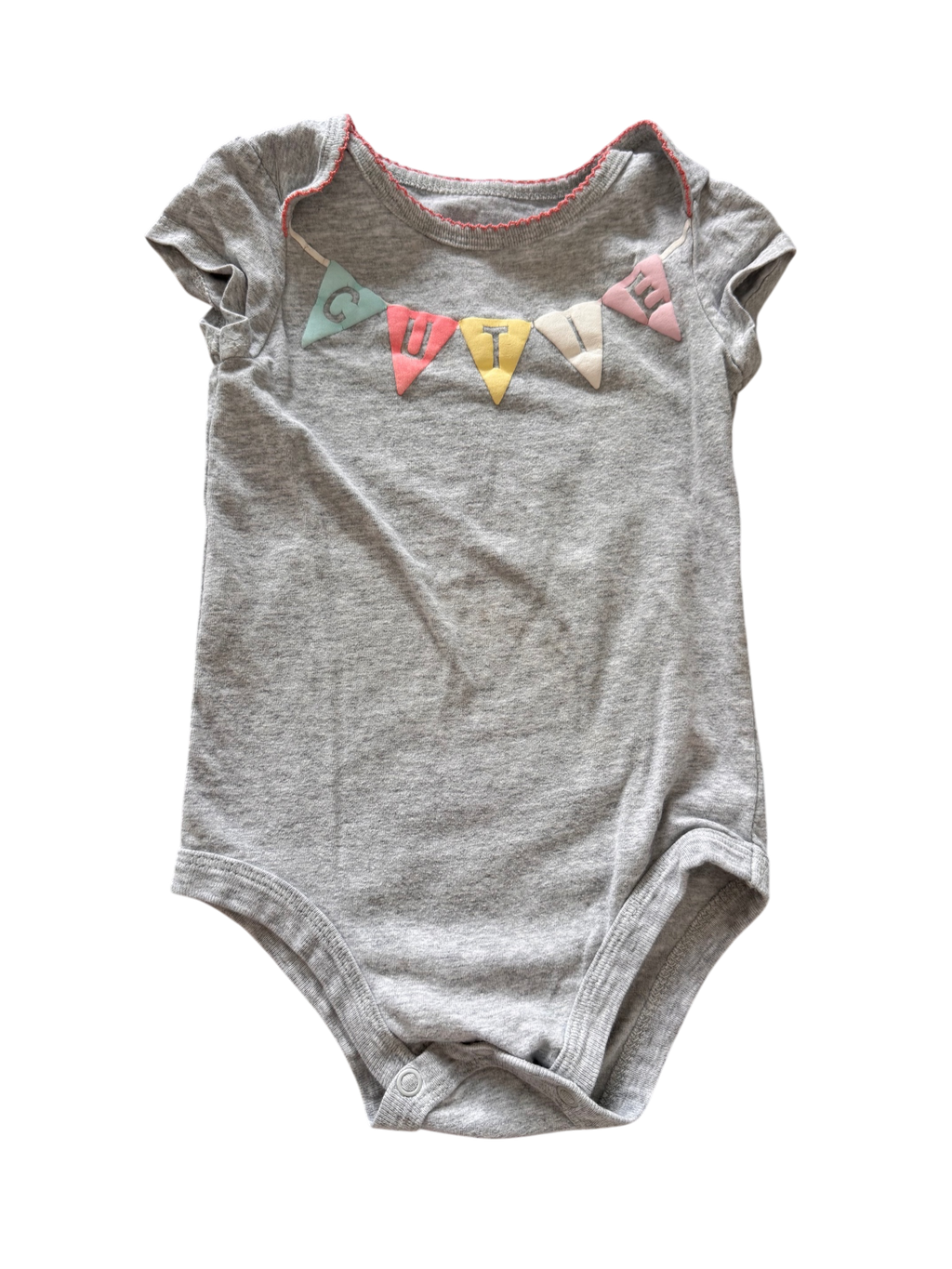 Girls 12-18 Month Short Sleeve Onesie