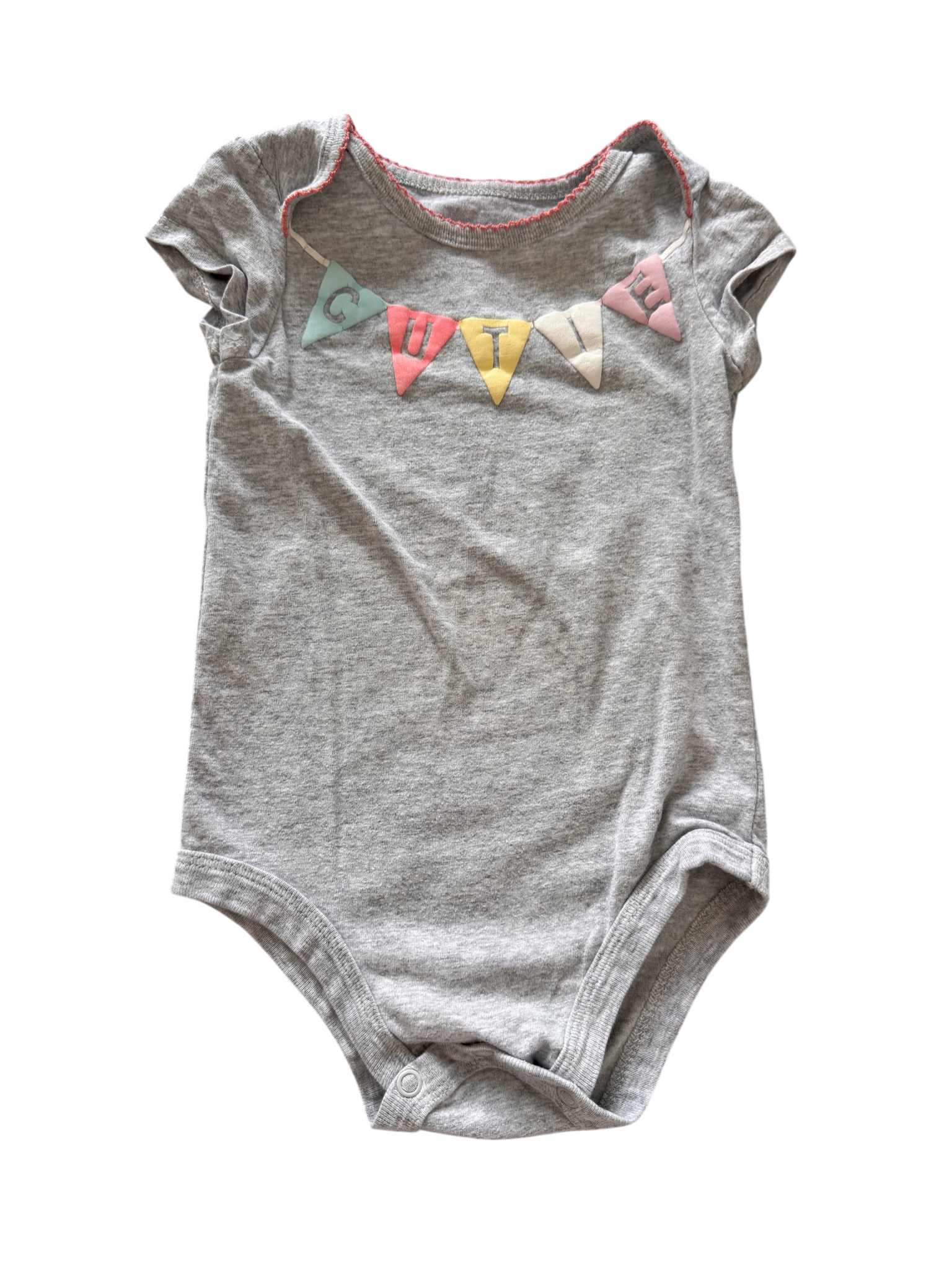 Girls 12-18 Month Short Sleeve Onesie