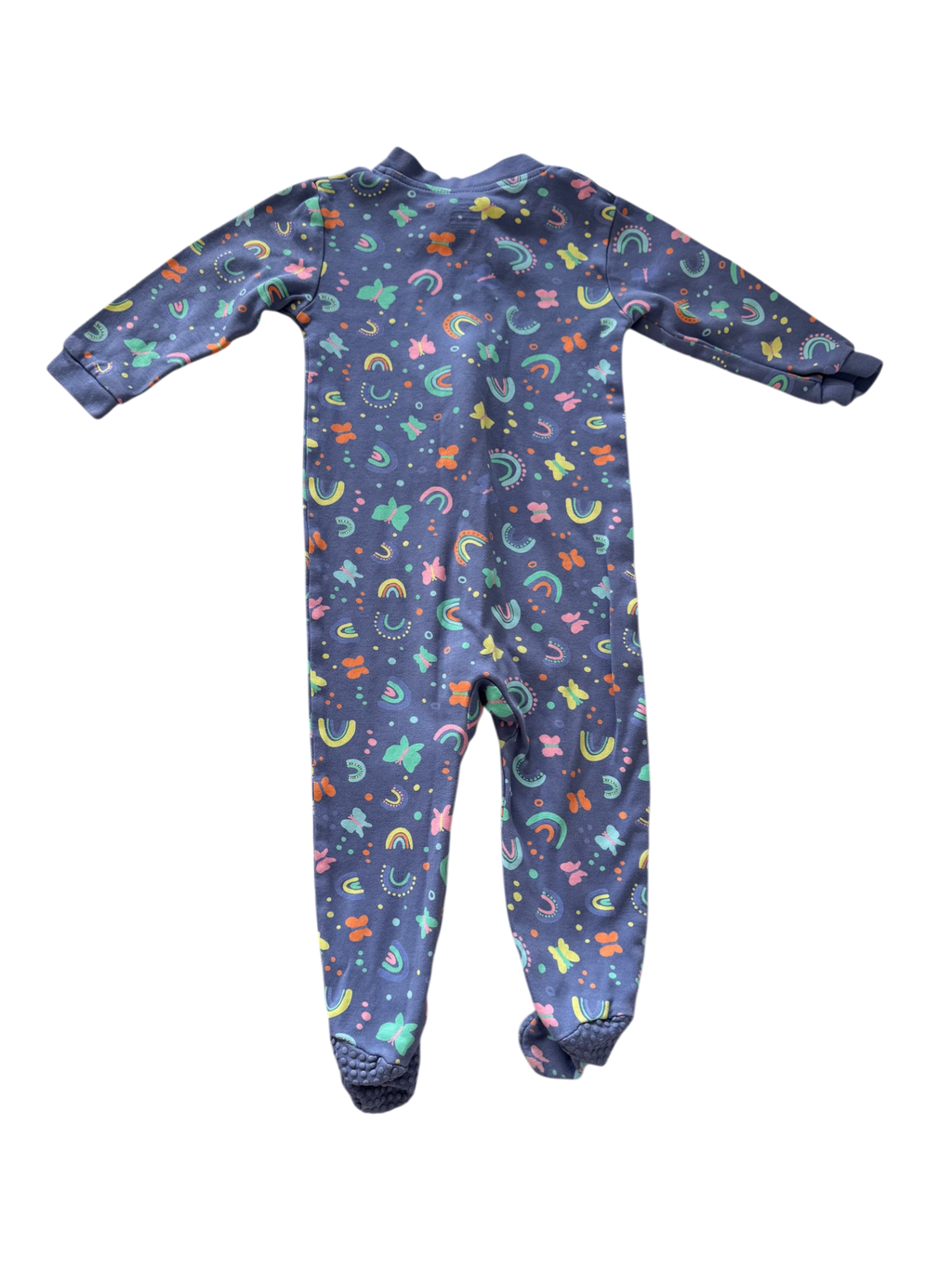 Girls 12-18 Month Footed Pajamas with Zipper