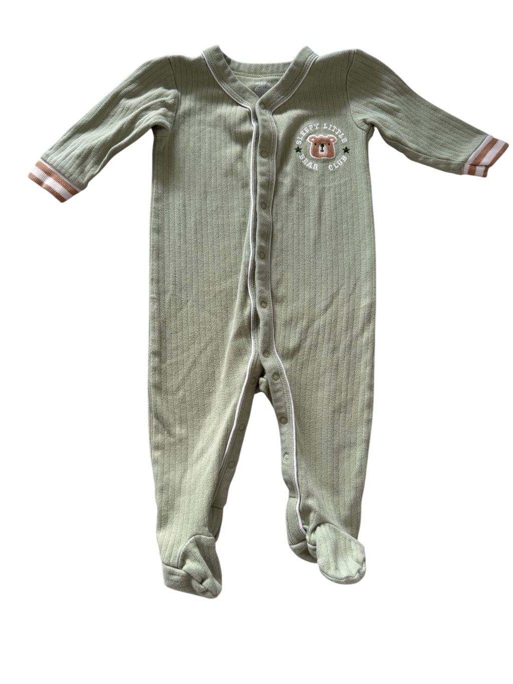 Girls 6-12 Month Footed Pajamas
