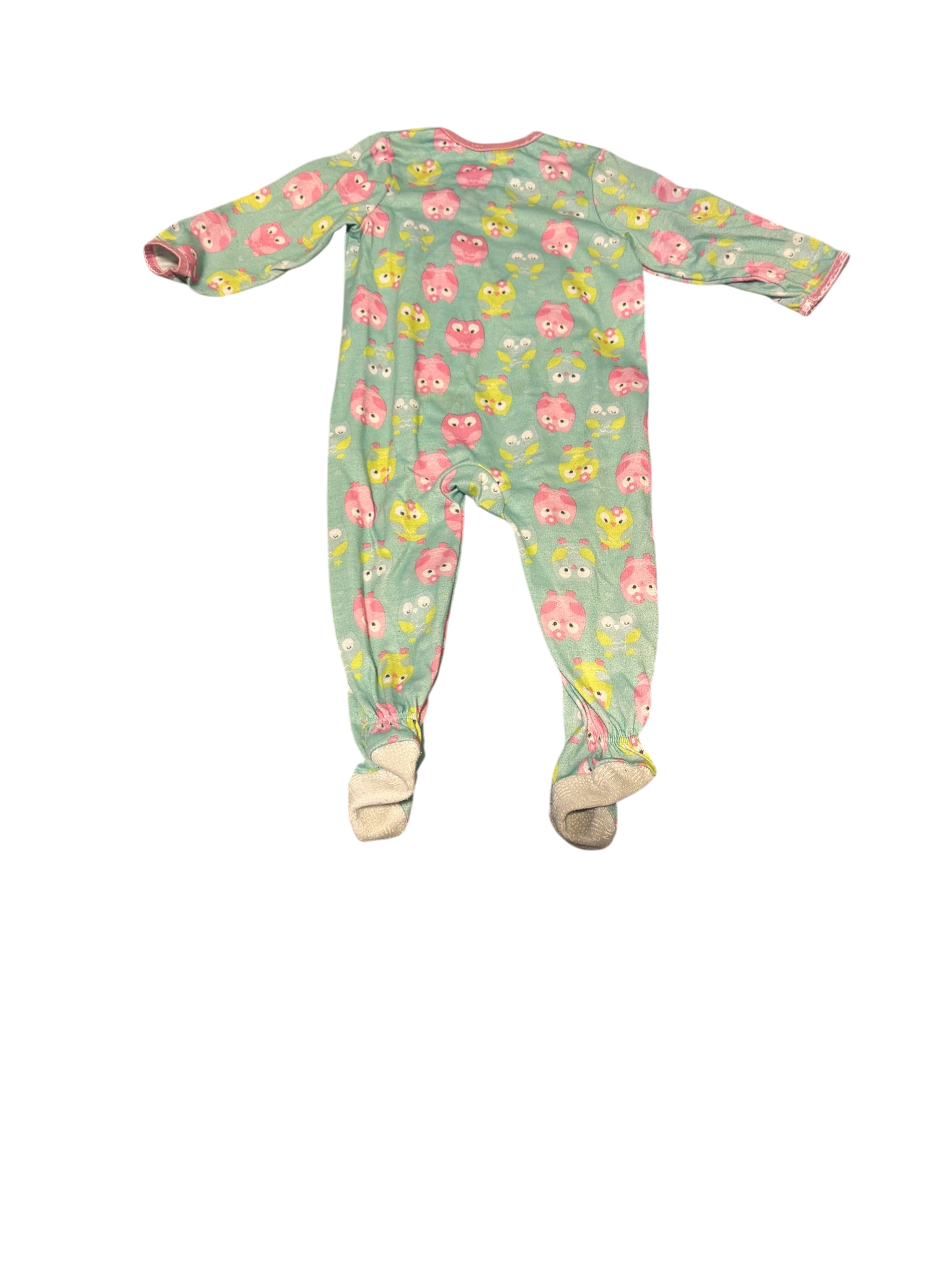 Girls 18 Month Footed Pajamas with Zipper